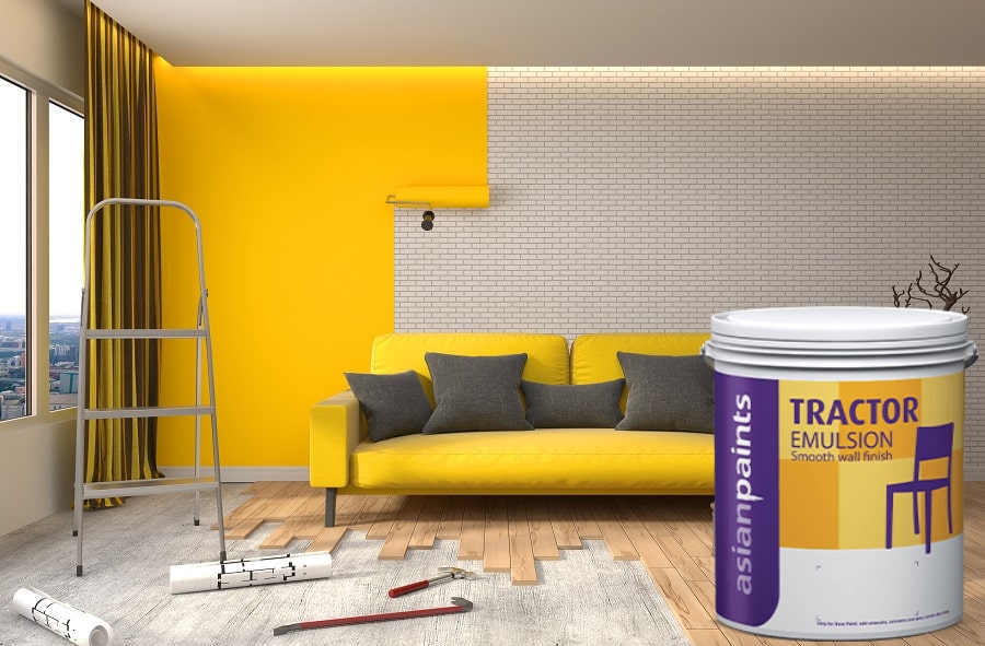 Discover the perfect blend of reliability and affordability with Asian Paints Tractor Emulsion.
